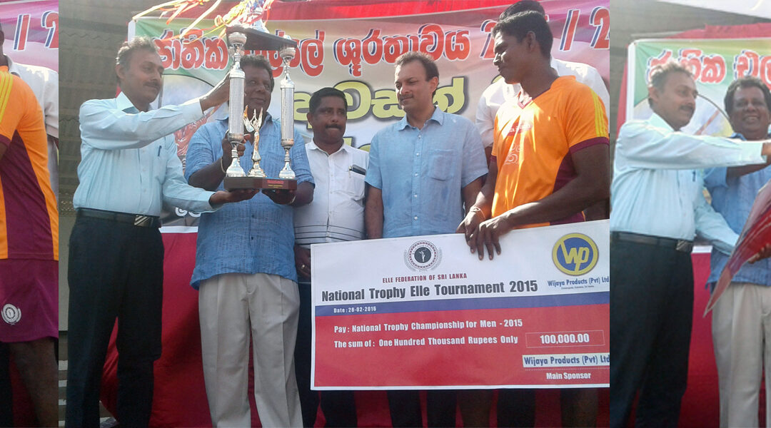 A GRAND SPONSORSHIP FOR NATIONAL THE ELLE TOURNAMENT – 2016