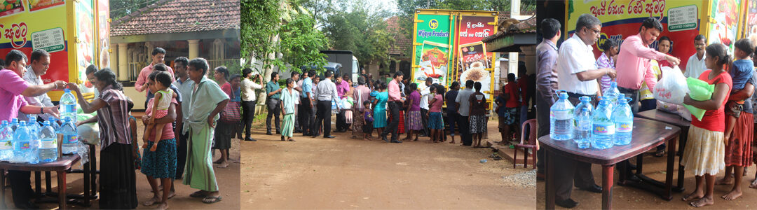 Significant occasion for People who displaced due to kosgama Disaster