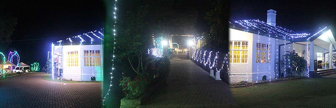 The religious festival of Wijaya holiday bungalow in Luccombe estate in Maskiliya. July 2016