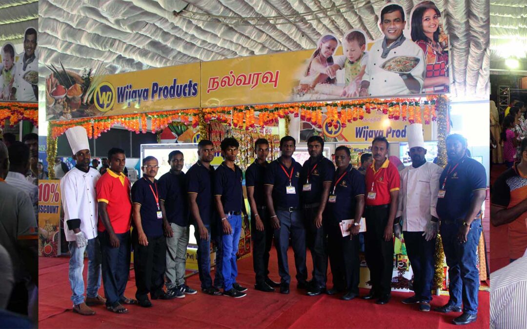 WIJAYA PRODUCTS (PVT) LTD Sponsored for the BATTICALOA INTERNATIONAL TRADE EXHIBITION 2018 as the Official Food Partner